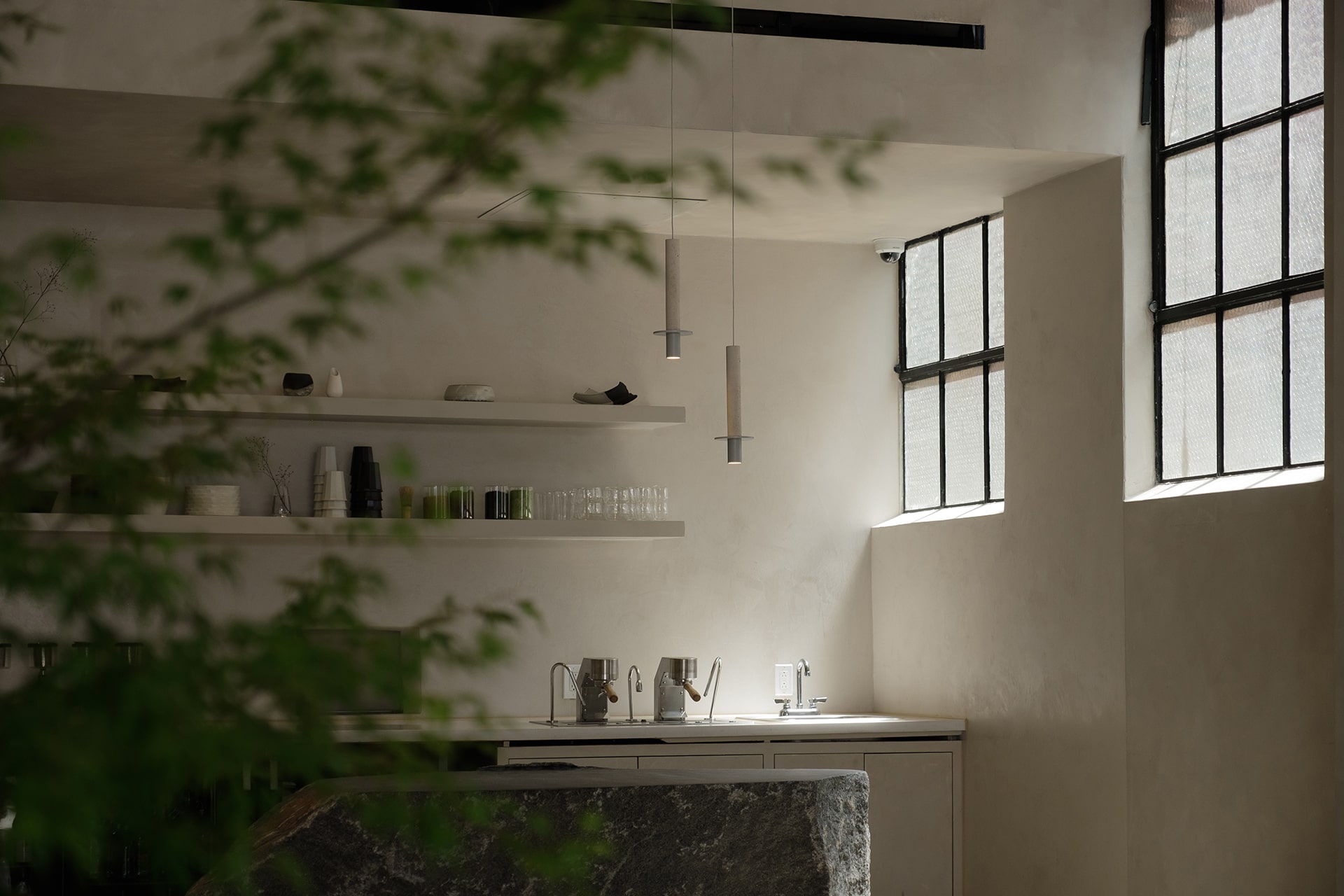 a plate of pastry and a drink