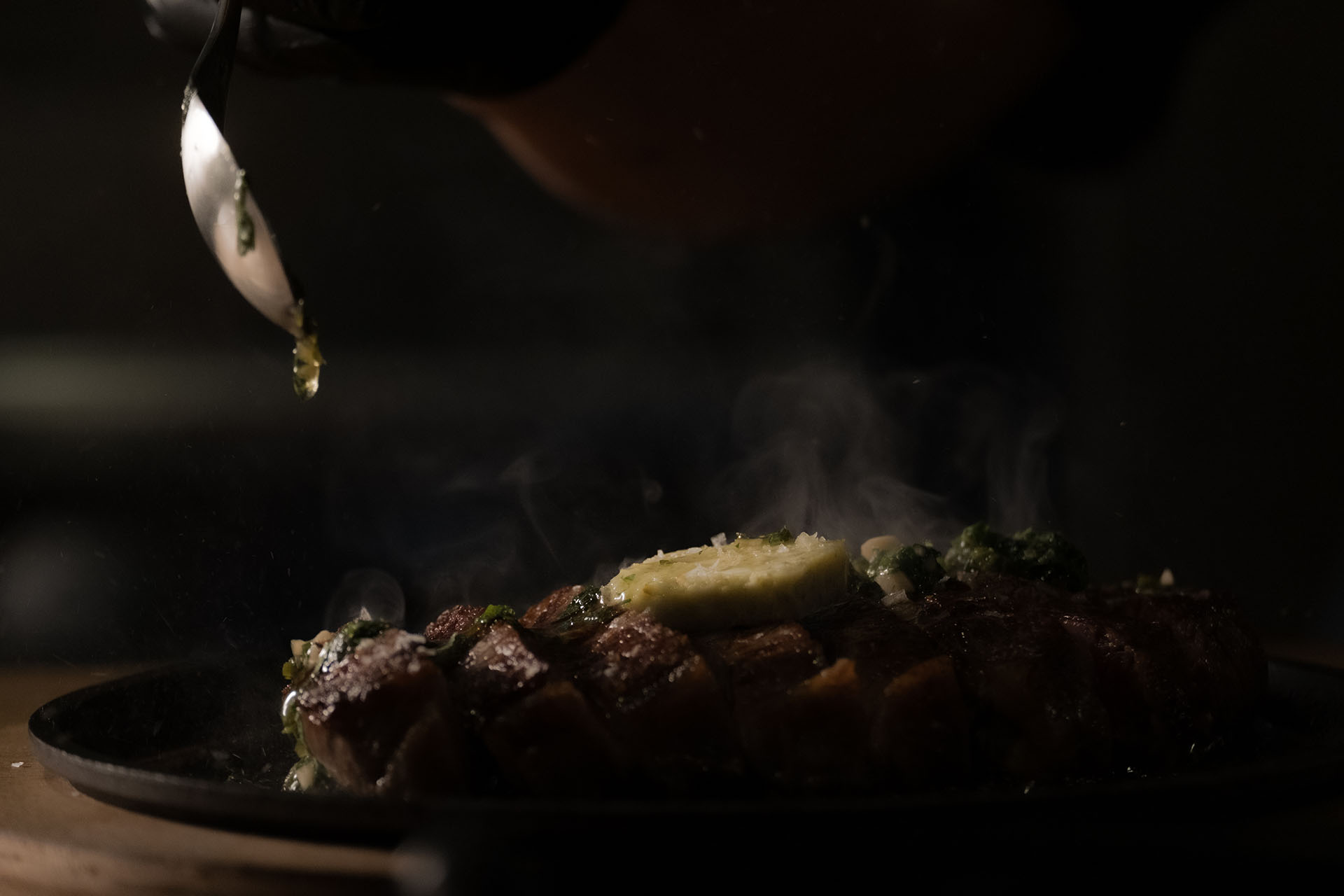 a plate of pastry and a drink